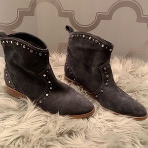 Dolce Vita suede ankle boots with rivets